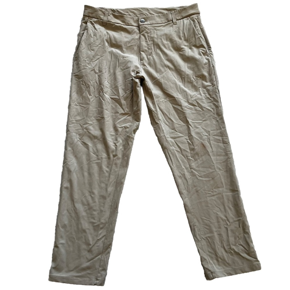 LULULEMON COMMISSION PANTS SIZE 34 MINIMALIST MODERN EFFORTLESS CLASSIC